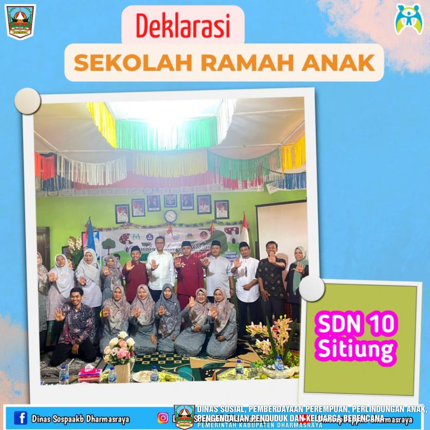 DEKLARASI SEKOLAH RAMAH ANAK