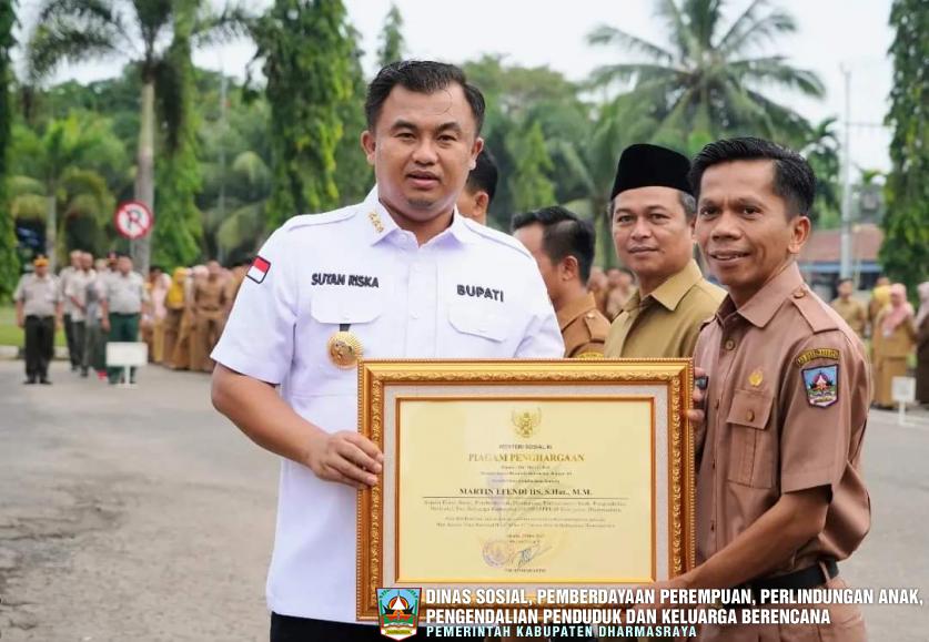 PIAGAM PENGHARGAAN MENTERI SOSIAL RI DENGAN INI MEMBERIKAN KEPADA 