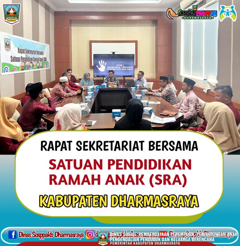 RAPAT SEKRETARIAT BERSAMA SATUAN PENDIDIKAN RAMAH ANAK (SRA)